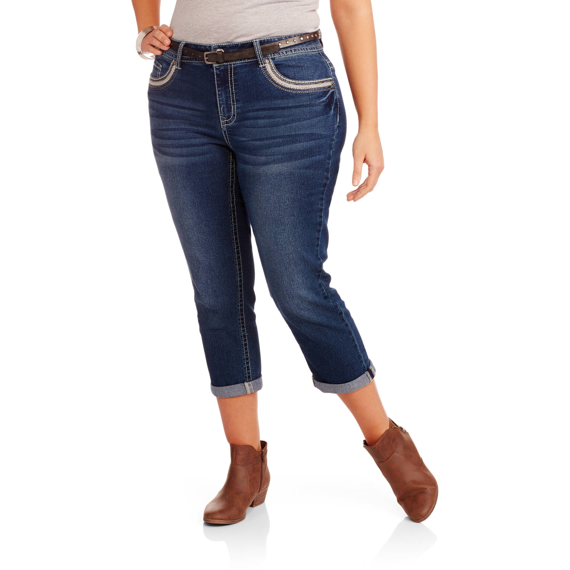 faded glory cargo capris