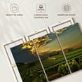 thumbnail image 6 of Elephant Stock South Of France Vineyard Wall Art - Horizontal Multi Panel Canvas - Living Room Wall Decor - Nature Multi Panel - Green And Brown Decor - 38" x 24", 6 of 8
