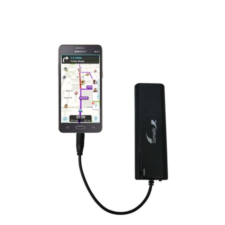 Portable Emergency AA Battery Charger Extender suitable for the Samsung Galaxy Grand Prime - with Gomadic Brand TipExchange Technology