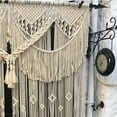 thumbnail image 6 of Bohemian Macrame Wedding Backdrop Decor Boho Chic Macrame Wall Hanging Style Macrame Tapestry Macrame Curtain & Macrame Arch, 6 of 7
