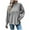 Gray, variant on AOOCHASLIY 2023 Womens Sweater Women Casual Fashion Pullover Long Sleeve Round-Neck Knitted Sweater Tops