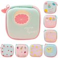 thumbnail image 1 of Bonito estuche para auriculares, estuche de almacenamiento, bolsa dura de transporte, estuche para auriculares, bonita carcasa de fruta, bolsa de almacenamiento para transporte de tarjetas al azar Gao Jinjia LED, 1 of 2