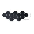 thumbnail image 3 of Sales Today Clearance! JASKFLY Hexagonal Mirror Protection Acrylic Wall Paste Background Wall Decoration Three-dimensional Self-adhesive Mirror Paste, 3 of 5