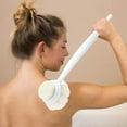 thumbnail image 5 of Back Scrubber Anti Slip for Shower,Back Brush Long Handle with Stiff and Soft Bristle, 5 of 5