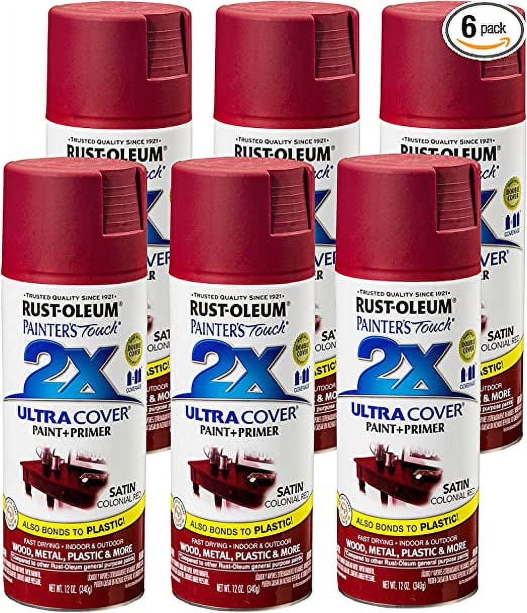 ✨ kyoooooko ✨ Rust-Oleum 249082-6PK Painter's Touch 2X Ultra Cover Spray Paint