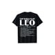 thumbnail image 1 of Fashion? Mens Leo Zodiac Sign Cotton t Shirt Top 10 Rules Of Leo Casual Comfortable Breathable Crew Neck Tee For Casual Attire Parties And Outdoor Activities Black, 1 of 6