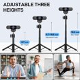 thumbnail image 3 of Webcam with Tripod, 1080P Webcam with Microphone, Adjustable Height Mini Tripod, C960 Web Camera with Privacy Cover, Plug &  with Stand for Zoom/Skype/YouTube/FaceTime, 3 of 9