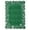 Green, variant on FairOnly Green 8'x10'Minimalist Area Rug with Scalloped Border Machine Washable Non Slip Non Shedding Low Pile Festive Rug for Living Room Bedroom