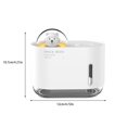 thumbnail image 4 of Mini humidificador de aire de oso Wosthever USB Blanco 12 x 6,8 x 10,7 cm, 4 of 6