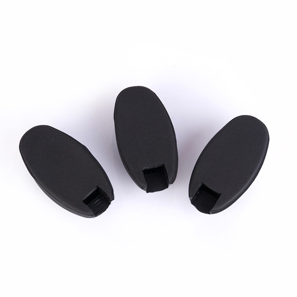 3 Pcs Rubber Sax Palm Key Side Keypad Thumb Rest for Alto Tenor Soprano
