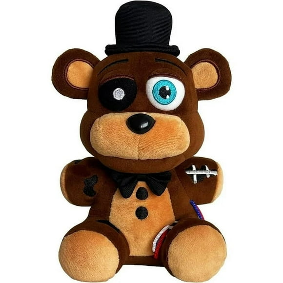 Explosive New Product Toy Bear Doll Plush Toy Horror Game Scarf Bear Brown Bear Purple Rabbit Red Fox,Christmas gift for friends, children, birthday gift, holiday gift