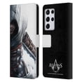 thumbnail image 1 of Head Case Designs Officially Licensed Assassin's Creed Key Art Altaïr Half Leather Book Wallet Case Cover Compatible with Samsung Galaxy S21 Ultra 5G, 1 of 6