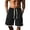 Black, variant on Gym Shorts Men Color Block Drawstring Casual Straight Leg Workout Shorts Men With Pockets