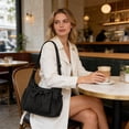 thumbnail image 1 of Bolso Bandolera Multicompartimento para Mujer: Bolso de Hombro Versátil para Ir Al Trabajo, con Múltiples Bolsillos, Bolso Ligero de Poliéster para Viajes, Trabajo y Uso Diario., 1 of 6