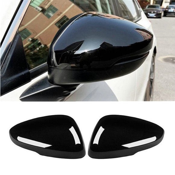 For 2022 for Honda for Civic 11 Gloss Black Side Mirror Cap Trim -