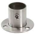 thumbnail image 1 of Support de Tube Barre de Placard Support Garde-Robe Tringle Suspendue Tige Poteau Douille Extrémité, 1 of 7