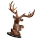 thumbnail image 5 of Figura de cabeza de ciervo, estatua de resina, colección, novedad, artesanía, escultura animal, decoración de mesa para dormitorio, oficina, sala de e, 5 of 9