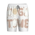 thumbnail image 4 of Fotbe Cat Yoga Time Pajama Shorts for Men, Men's Pajama Bottoms, Sleepwear,Short Pajama Pants-Large, 4 of 9