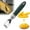 Green, variant on Stainless Steel Corn Kernel Remover Tool - Peeler/Scraper for Corn on Cob, Dishwasher Safe Thresher Planer