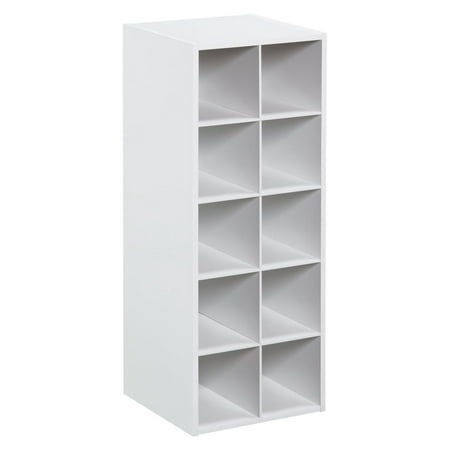 UPC 075381015455 product image for ClosetMaid 10 Cube Stackable Wooden Home or Office Storage Organizer  White | upcitemdb.com
