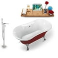 thumbnail image 4 of Tub, Faucet and Tray Set Streamline 60" Clawfoot NH102GLD-GLD-140, 4 of 4