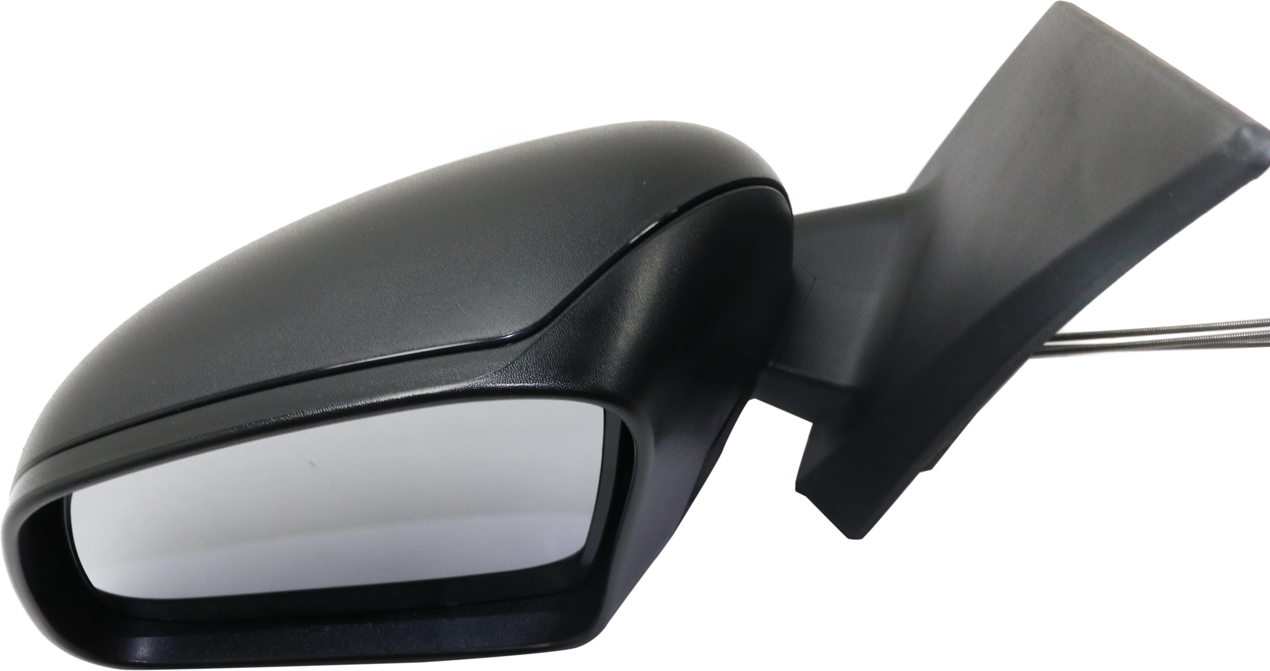 Mirror Compatible With 2016-2018 Smart Fortwo Left Driver Side Textured Black Kool-Vue