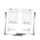 thumbnail image 2 of Kit de herrajes para cama de pared Fácil instalación Profesional Práctico Ahorro de espacio Hágalo usted mismo M, 2 of 9