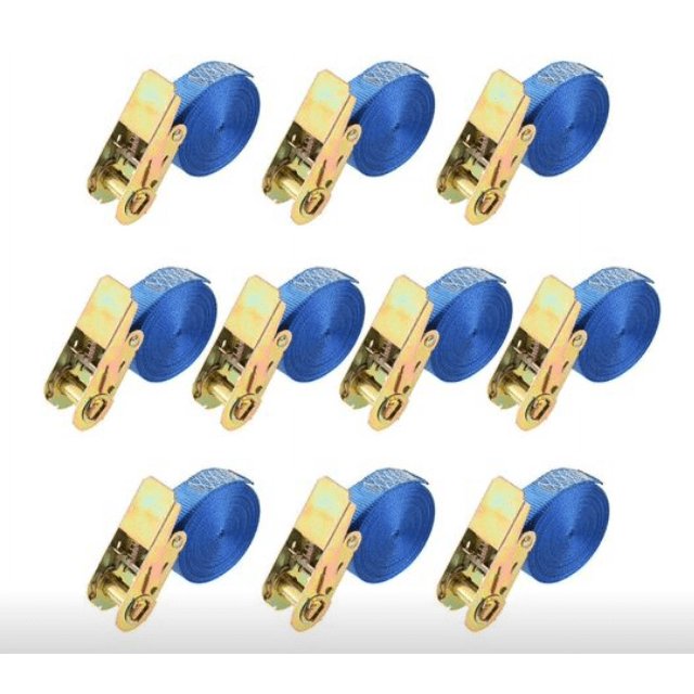 Correas para equipaje, 10 tensores ajustables, tensores elásticos con ganchos, correas elásticas de amarre para camiones, cinturones colgantes para equipaje.
