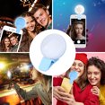 thumbnail image 3 of REOFLYUP Phone Selfie Light Mini Clip on -blue Plastic 1Set, 3 of 7