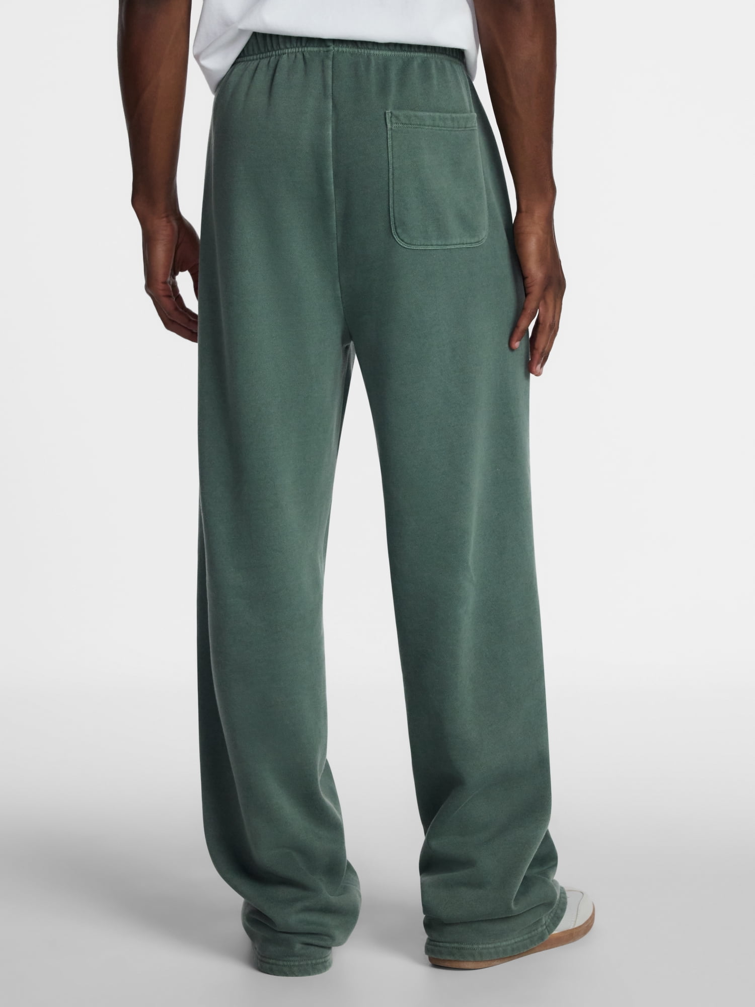 No Boundaries Fleece Open Hem Sweatpants, Men's XS-5XB