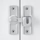 thumbnail image 3 of Cerradura aluminio 90/180° para puerta barn, plateado, 3 of 4