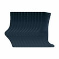 thumbnail image 1 of Chaussettes pour Femmes en Coton Uni Riche / 12 Paires / Sock Snob / Chaussettes Fines Colorées Mi-Mollet, 1 of 2