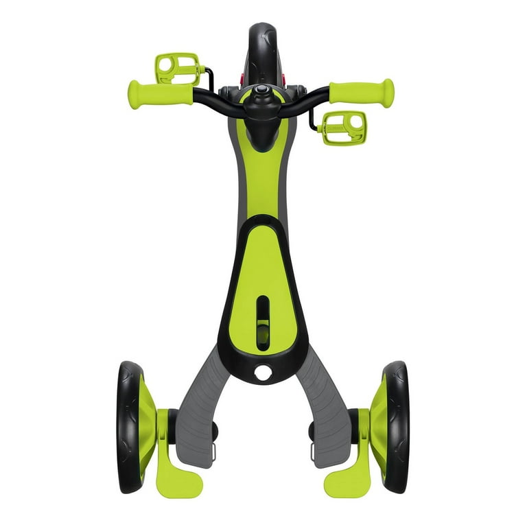 Globber 632-106 4-in-1 Trike Explorer, Lime Green, Baby Tricycle