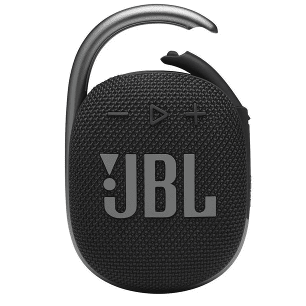 Parlante Inalámbrico JBL Clip4 Negro 5W 10 horas Portátil Resistente al Agua