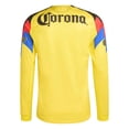 thumbnail image 4 of JERSEY ADIDAS HOMBRE CLUB AMERICA AMARILLO LOCAL MANGA LARGA 25/26 amarillo 00L, 4 of 5
