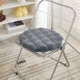 thumbnail image 4 of Plush Office Chair Cushion Pad | Soft Warm Polyester Seat Pillow 40x40cm | Long Sitting Comfort, Home & Desk Decor, Easy Care, Multiple Colors, 4 of 6