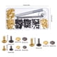 thumbnail image 3 of Bearachild 60 juegos de remaches portátiles desmontables reutilizables DIY reparación Metal Stud sastrería pantalones bolsa Jeans remaches de Artesanía, 3 of 6
