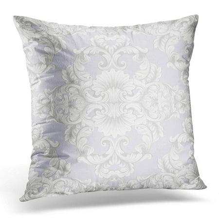 - ECCOT Antique Luxury Baroque Rich Imperial Intricate Victorian Royal Style Patterns Carpet Pillowcase Pillow Cover Cushion Case 16x16 inch