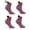 Purple, variant on Luxtrada 2 Pairs Valentine's Day Socks Fuzzy Plush Socks Colorful Soft Socks Cake Socks for Women