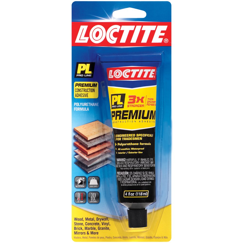 Loctite PL Premium Polyurethane Adhesive, 4 fl. oz.