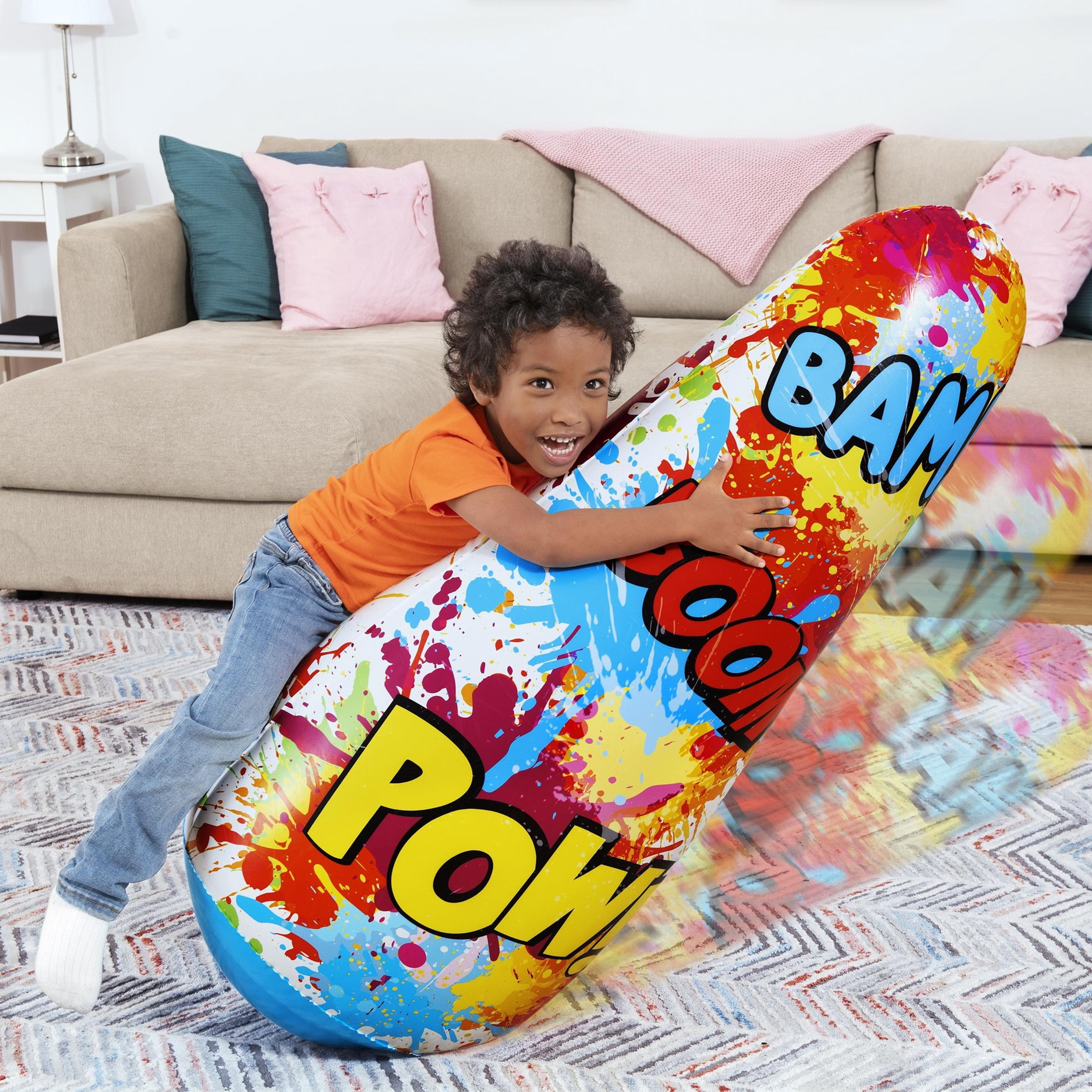 H2OGO! Comic Blast Kids Inflatable Bop Bag