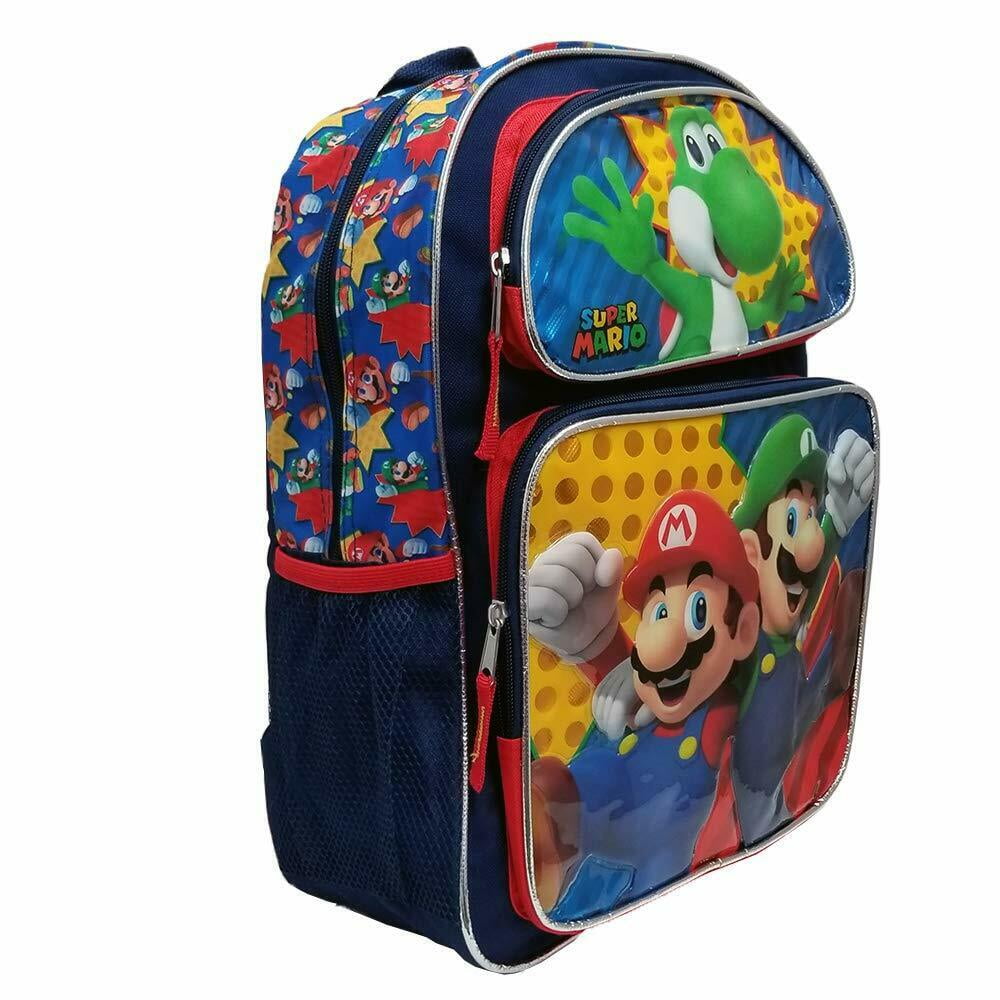 NEW Super Mario Bros Super Bowser Large Backpack 42935