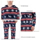 thumbnail image 5 of Conjunto de pijamas familiares, conjunto de ropa de dormir navideña con capucha Conjunto de pijamas familiares con capucha Conjunto de pijamas familiares navideños Resultados impresionantes, 5 of 6