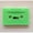 Light green, variant on Blank Cassette Tape for Music and Speech Recording 90 Minutes Audio Tape