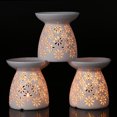 thumbnail image 4 of Wax Essential Oil  Ceramic Aroma  Aromatherapy Holder Candle Scented Diffuser Home Bedroom, 4 of 8