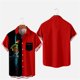 thumbnail image 1 of Camisas para hombre, para acampar, pescar, informales, con estampado 3D, camisas de moda para hombre, camisas hawaianas de manga corta con un solo pecho, para playa, 1 of 6