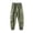 Q42 Army Green, variant on Mifsaly Mens Cargo Pants Joggers Elastic Waist Tapered Fit Sweatpants Casual Outdoor Athletic Bottoms with Multi Pockets Army Green,XS
