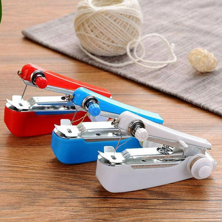 1pc Handheld Sewing Machine Mini Sewing Machines, Portable Sewing Machine  Quick Handheld Stitch Tool For Fabric, Kids Cloth, Clothing