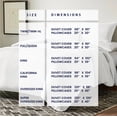 thumbnail image 2 of Kotton Culture 3Pc Oversized King Size Duvet Cover Set 100% Egyptian Cotton 1000 TC White, 2 of 4