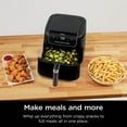 thumbnail image 6 of Ninja 3-in-1 Pro 5 Qt Air Fryer w/ Air Crisp Technology, Nonstick Basket & Crisper Plate, AF140 Black, 6 of 12